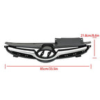 For Hyundai Elantra 2014-2016 Front Upper Lower Grilles And Bumper Brackets Set