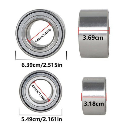 For Polaris Sportsman 400 450 500 600 700 X2 HO 2014 Front & Rear Wheel Bearings
