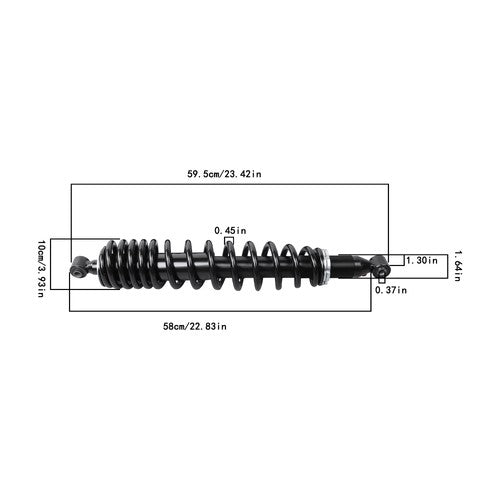 2016-2018 For Yamaha Wolverine 700 B35-F2200-00-00 Dual-Rate Rear Shock Absorber