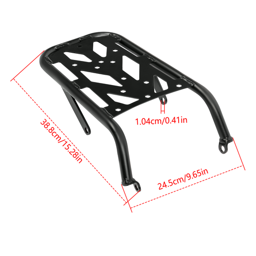 For Kawasaki KLX 230 20-24 New Motorcycle Rear Rack Luggage Storage Rack Carrier