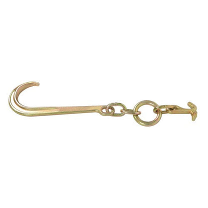 15 Inch G70 J Hook w/T-J Hook 5400 Lbs Working Load Limit Towing Hooks