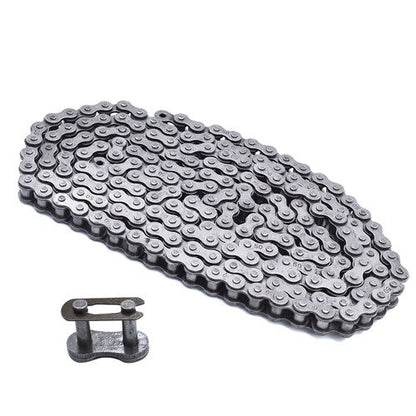 Pitch Size 0.62 #50 Roller Chain 10 Feet with 1 Connecting Links US