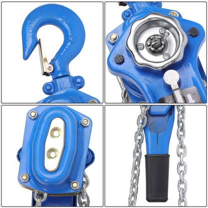 1650lbs Trigger Hoist 10ft Lifting Height G80 galvanized manganese steel φ5mm