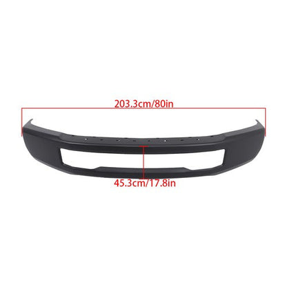 Brand New BLK For Ford F-250 F-350 2017 2018 2019 Front Bumper Face Bar Durable