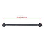 4 lug-4" 44" HF 2K 2000lbs Trailer Axle w/ U-Bolt Kit For RVs trucks trailers