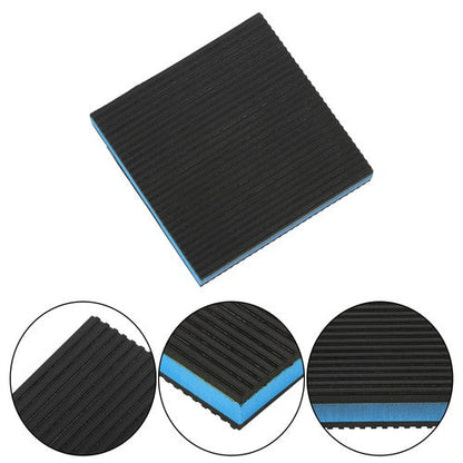 6" x 6" x 7/8" EVA Rubber Shock-absorbing Pad 4Pcs Anti Vibration Pads