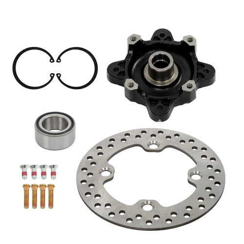 Front Wheel Hub Brake Rotor Kit For Polaris RZR570 RZR900 ACE570 ACE900 5137127