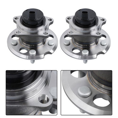 FWD 2pcs Rear Wheel Bearing and Hubs Assembly For Toyota Sienna 2004 - 2010