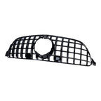 Glossy Black Grille For Mercedes Benz W166/C292 2016-2019 GLE350 W/camera hole
