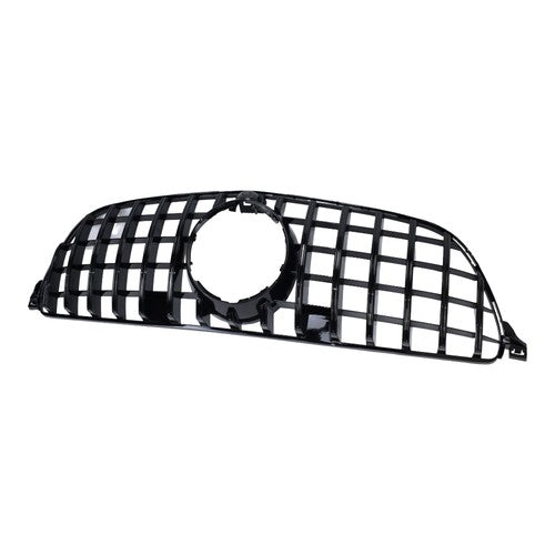 Glossy Black Grille For Mercedes Benz W166/C292 2016-2019 GLE350 W/camera hole