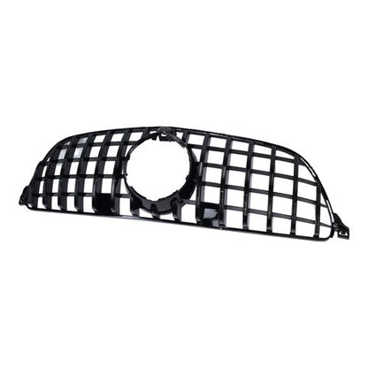 Glossy Black Grille For Mercedes Benz W166/C292 2016-2019 GLE350 W/camera hole