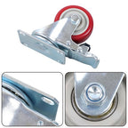 3 Inch Industrial Heavy Duty Swivel Caster Wheels with Brake Set of 4 Safety