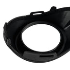 Pair Matte Black Front Bumper Fog Light Cover Bezels For 2012-2014 Ford Focus
