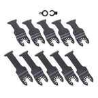 Oscillating Multitool Blades Kit 10 PCS Japanese Tooth Saw Blades Extra-Long