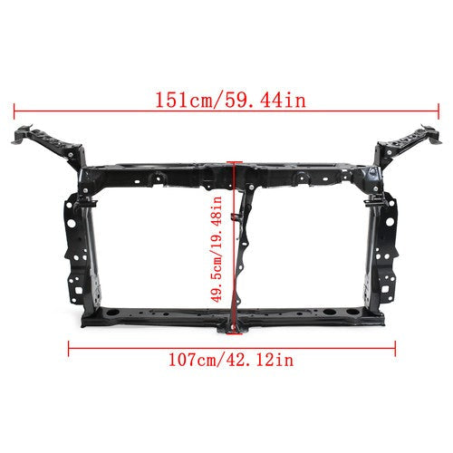 5320102630 Radiator Support Core Sedan for Toyota Corolla L LE SE 2023 2024