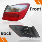 Outer Tail Light Right Side for 2013-2015 for Honda Accord Sedan EX LX Sport