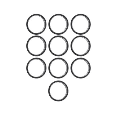 10Pcs 6707-2RS Bearings 35×44×5mm Double Rubber Seals Deep Groove Ball Bearing