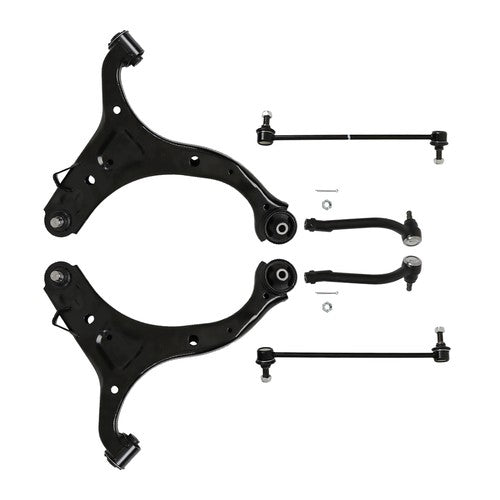 For Kia 11-13 Hyundai 10-12 Front Lower Control Arms Tierods Sway Bars Kit New