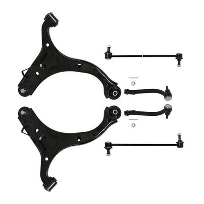For Kia 11-13 Hyundai 10-12 Front Lower Control Arms Tierods Sway Bars Kit New