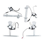4Pcs For Honda Accord 1998-2002 Power Window Regulator Front & Rear w/Motor NEW