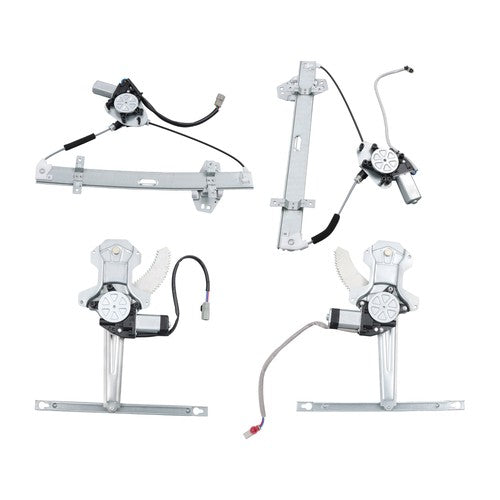 4Pcs For Honda Accord 1998-2002 Power Window Regulator Front & Rear w/Motor NEW