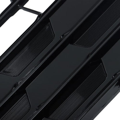 Gloss Black Plastic For Grand Highlander 2024 Front Lower Grill W/ Camera Holes