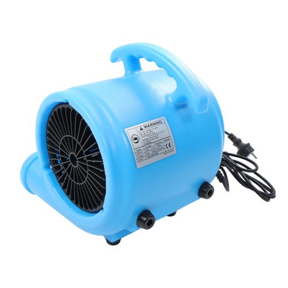 Air Mover Carpet Dryer 3 Speed 1/2 HP Industrial Floor Blower Carpet Drying Fan