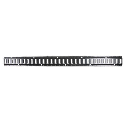 Heavy Duty 6 Pack 5FT E Track Rails Carbon Steel Black Powder Coated Universal