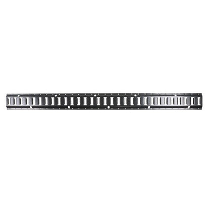 Heavy Duty 6 Pack 5FT E Track Rails Carbon Steel Black Powder Coated Universal