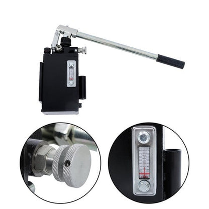 1.5 CID Hydraulic Hand Pump With Release Knob Single Acting Cylinder