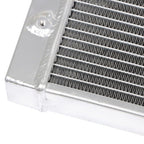 2-Row Aluminum Radiator For 2017 2018 2019 2020 2021 POLARIS RZR 1000 XP S Turbo