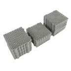 12x12Inch Interlocking Drainage Floor Tiles Modular Interlocking Tile 55Pcs Gray