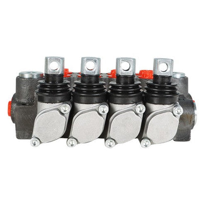 4 Spool 11gpm BSPP Hydraulic Directional Control Valve , Double Acting Cylinder