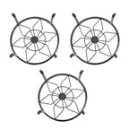 3PCS Plant Stand for Flower Pot Potted Holder Indoor Outdoor Metal 9in