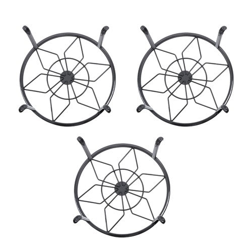 3PCS Plant Stand for Flower Pot Potted Holder Indoor Outdoor Metal 9in