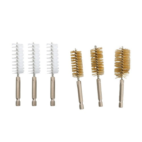 19PC Diesel Injector Seat Cleaning Set Engines Injector Seat Cleanner Brush Kit