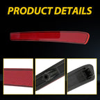 2pcs Rear Bumper Reflector Reflex Red for 2020 2021 2022 for Toyota Corolla