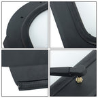For Polaris RZR 570 800 XP 900 Black full glass windshield with wipers