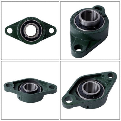 UCFL206-20 Self Alignment Pillow Block Bearing 1-1/4" Bore Solid Base 4pcs ﻿