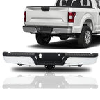 For Ford F-150 2015-2020 Chrome Steel Rear Step Bumper Assembly New w/ Max Tow