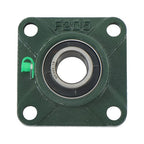6Pcs UCF205-16 Pillow Block Flange Bearing 1" Bore Solid Base Self Aligning