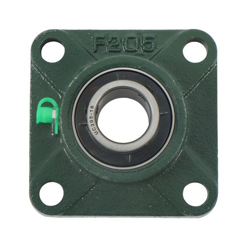 6Pcs UCF205-16 Pillow Block Flange Bearing 1" Bore Solid Base Self Aligning
