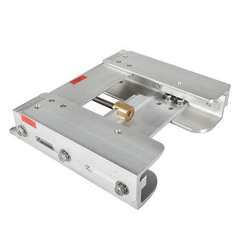 New Fit For JPL4400 Boat New Silver Adjustable 4" Jack Plate Outboard Replace US