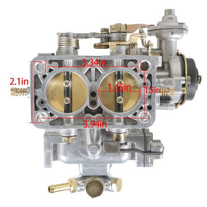 FIT For Fiat Renault Ford VW Dodge Toyota Pickup Jeep Carburetor 38*38 2 Barrel