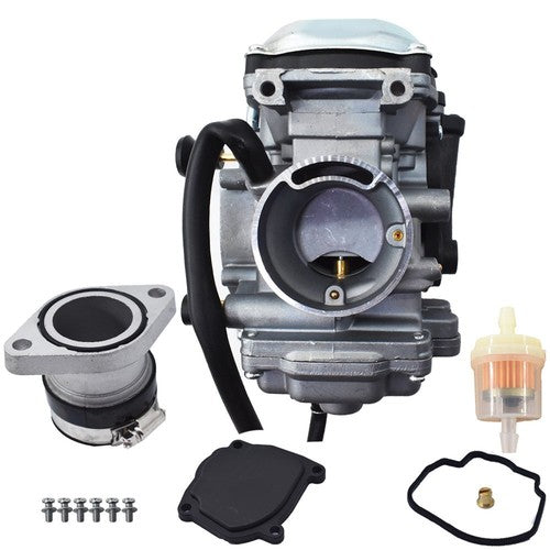 Carburetor For Yamaha Big Bear 250 & Intake Manifold Carburetor Boot New