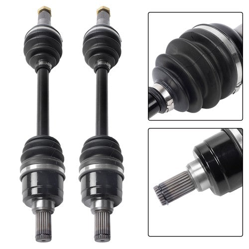 3B4-2518E-10-00 Rear L&R CV Axles Drive Shaft For Yamaha Grizzly 700 2007-2014
