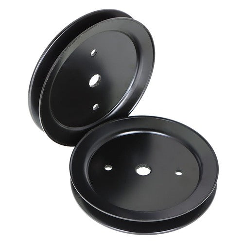 2 Pack 195945 Spindle Pulleys For Husqvarna 42" & 46" Decks For Craftsman 197473