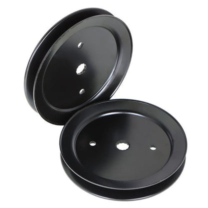 2 Pack 195945 Spindle Pulleys For Husqvarna 42" & 46" Decks For Craftsman 197473