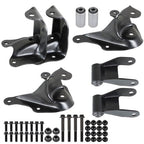 Rear Suspension Leaf Spring Shackle & Bracket Kit For Ford Ranger 1986-1997