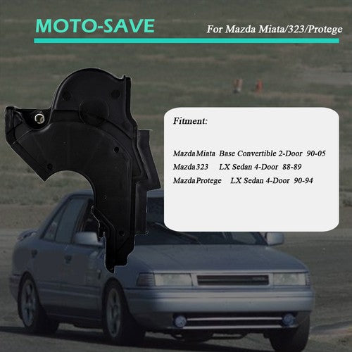 Engine Timing Cover Fit For Mazda Miata Protege 1988-2005 1.8L B66010521B